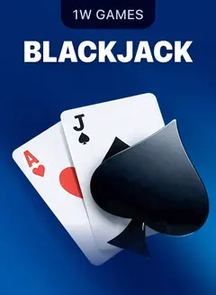 Ficha de Blackjack con repartidor en 1win